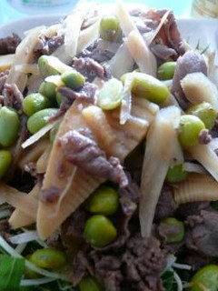 たけのこと牛肉甘辛炒め-レシピのメイン写真