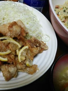さっぱり☆唐揚げのレモンソース☆-レシピのメイン写真
