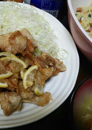 さっぱり☆唐揚げのレモンソース☆-レシピのメイン写真