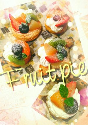 ミニフルーツパイ-レシピのメイン写真
