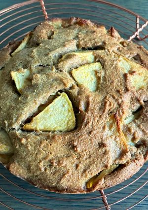 全粒粉りんごケーキ(糖質オフ)-レシピのメイン写真