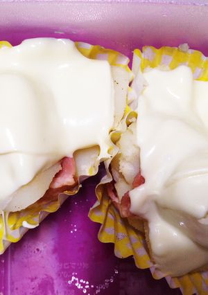お弁当に簡単ベーコンチーズポテト-レシピのメイン写真