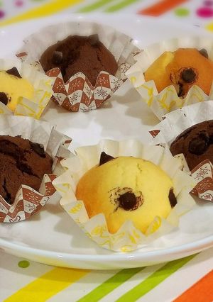 チョコチップマフィン☆2種類-レシピのメイン写真