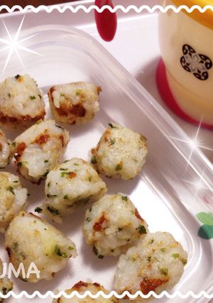 カミカミ 納豆おやき団子(´･ｪ･`)-レシピのメイン写真