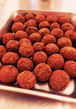 本格的な味!トリュフ♪生チョコにもなる♪-レシピのメイン写真