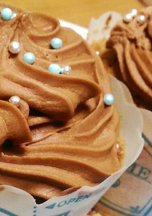 バタークリームのチョコカップケーキ-レシピのメイン写真