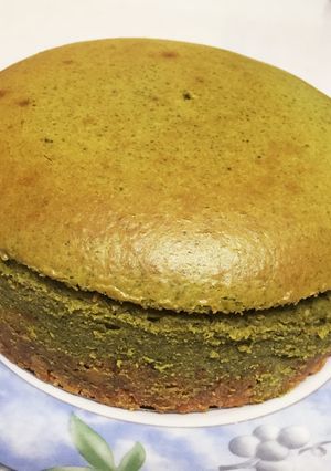 抹茶のベイクドチーズケーキ-レシピのメイン写真