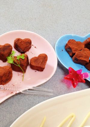 バレンタイン♡失敗知らず♪簡単生チョコ♡-レシピのメイン写真