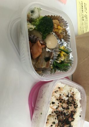 お弁当4日め。-レシピのメイン写真