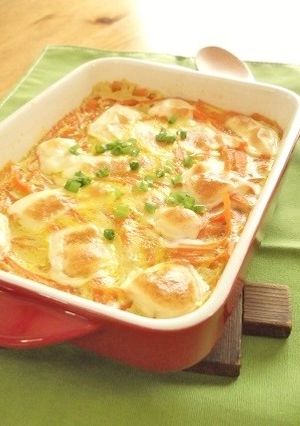 人参と豆乳のキッシュ風　カレー風味-レシピのメイン写真