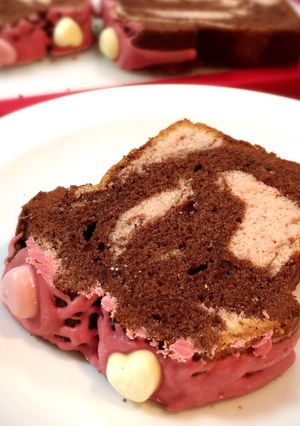 苺ショコラのパウンドケーキ♡-レシピのメイン写真