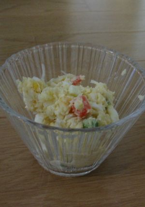 ボウル1つで簡単ポテトサラダ♪-レシピのメイン写真