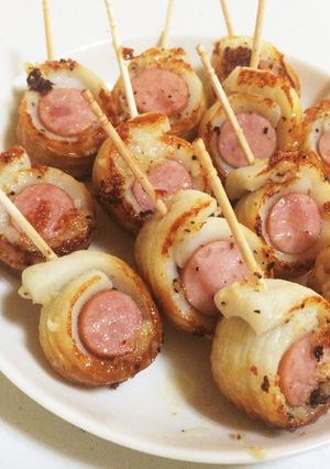 ソーセージちくわ巻き-レシピのメイン写真