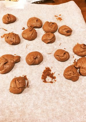 余った板チョコで！簡単ガルボ風クッキー☆-レシピのメイン写真