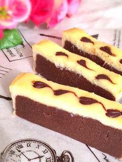 ♡ハートのチーズケーキブラウニー♡-レシピのメイン写真