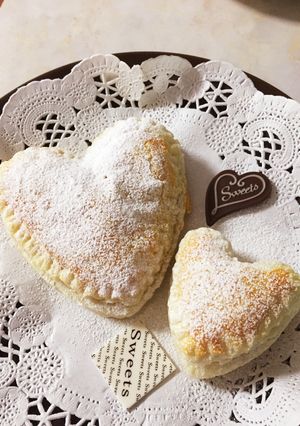 記念日誕生日♡ハートのチョコパイ-レシピのメイン写真
