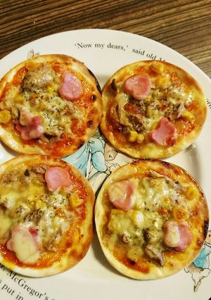 ミニピザ-レシピのメイン写真