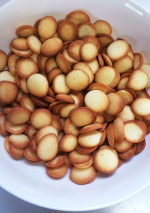 小粒 ラングドシャ クッキー （自分用）-レシピのメイン写真