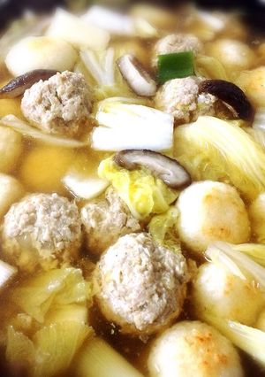 ご飯で簡単♪ きりたんぽ鍋-レシピのメイン写真