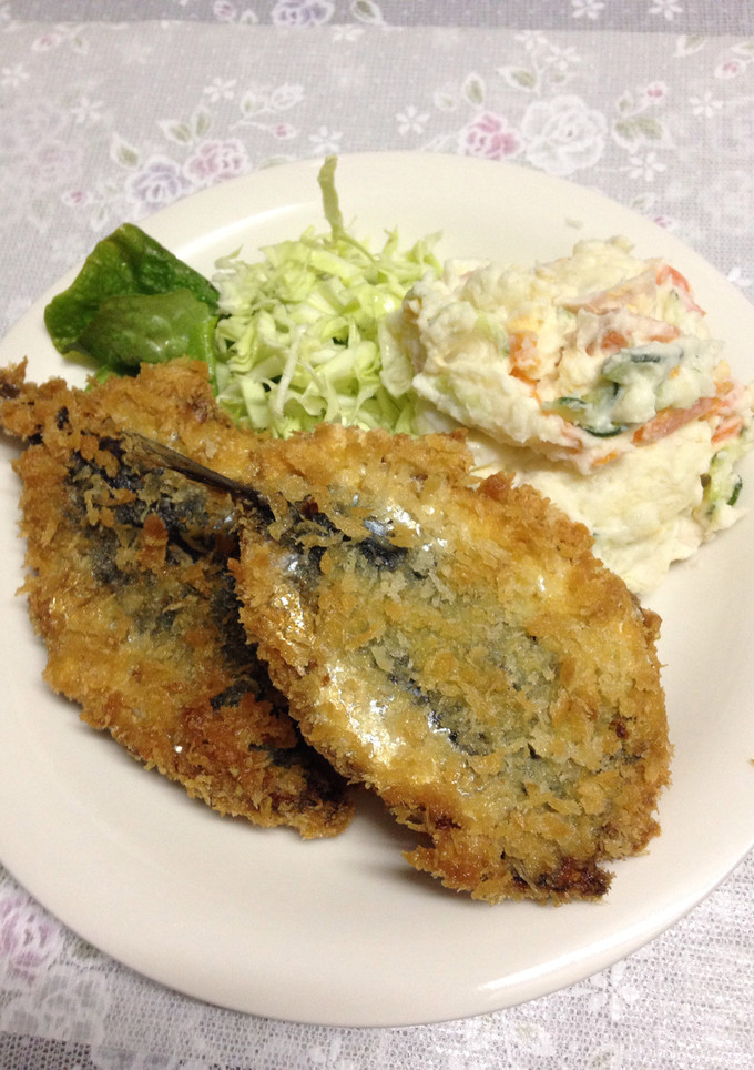安上がりな夕食♫イワシのフライ-レシピのメイン写真