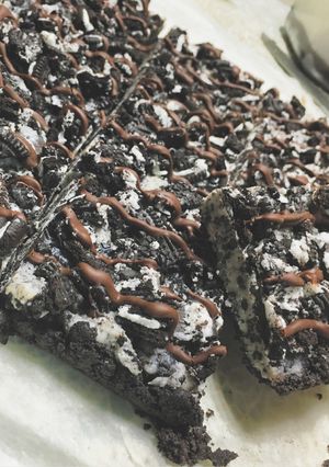 【超簡単】オレオクッキークリームバー-レシピのメイン写真