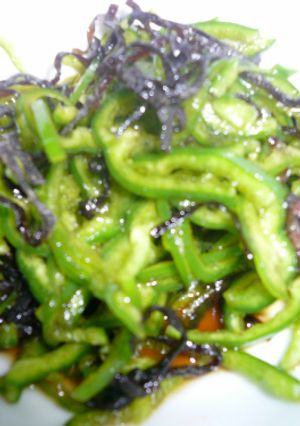 超簡単！生で食べるピーマンのおひたし-レシピのメイン写真