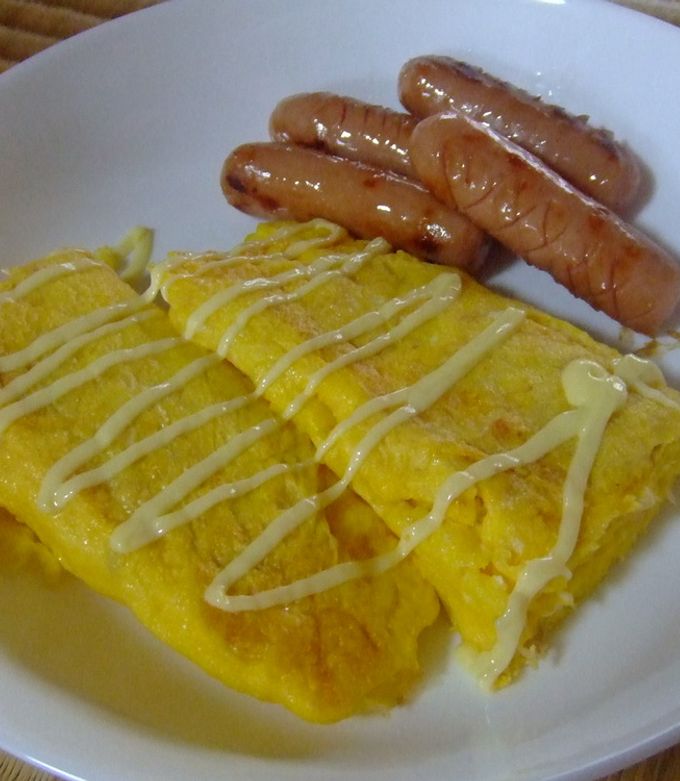 蟹入りふわふわオムレツ♪ by あちゃ姫 【クックパッド】 簡単おいしい