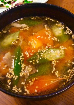 トマトとオクラのうま塩スープ-レシピのメイン写真