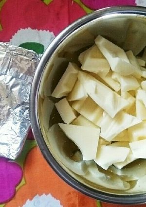 手を汚さないチョコの割り方-レシピのメイン写真