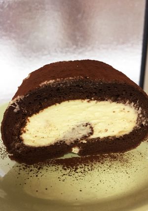 しっとりティラミスロールケーキ-レシピのメイン写真