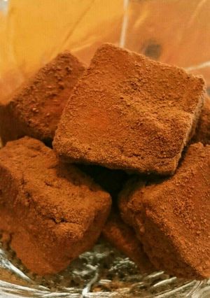 生チョコ風くず餅-レシピのメイン写真