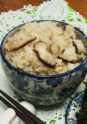 ほんとにかんたん♥しいたけご飯♪-レシピのメイン写真
