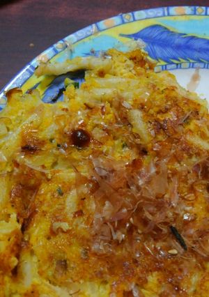 栄養満点!!粉いらずヘルシーお好み焼き★-レシピのメイン写真