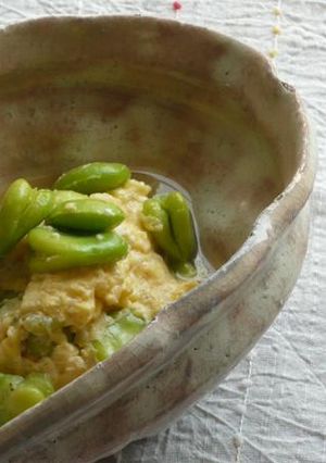 そら豆の卵とじ-レシピのメイン写真