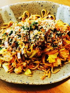 簡単☆ホットプレートでそばめし♪-レシピのメイン写真