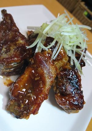 焼酎スペアリブの黒酢豚焼き-レシピのメイン写真