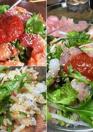 韓国風 海鮮丼!-レシピのメイン写真