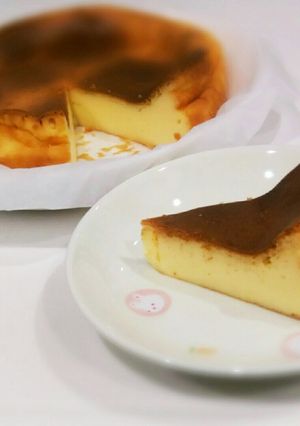卵は1個!ベイクドチーズケーキ(15㎝)-レシピのメイン写真