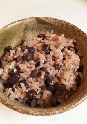 炊飯器で炊く、美味しいお赤飯！-レシピのメイン写真