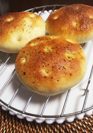 ふんわりもちもち♡美味しいフォカッチャ-レシピのメイン写真