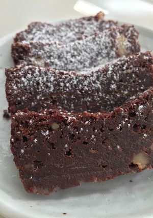 ホットケーキミックスで簡単濃厚ブラウニー-レシピのメイン写真