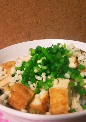 おうちカフェ★たぬきつね丼-レシピのメイン写真