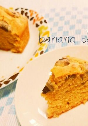 簡単♪軽い食感のバナナパウンドケーキ-レシピのメイン写真