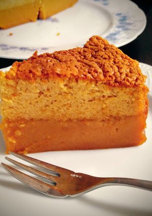 塩キャラメル味の魔法ケーキ-レシピのメイン写真