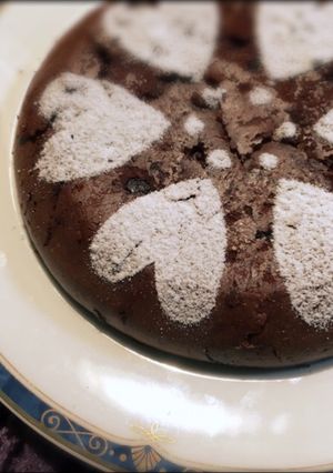 ダークチョコケーキ　簡単-レシピのメイン写真