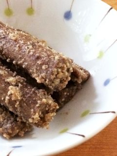 ごぼうの甘辛煮-レシピのメイン写真