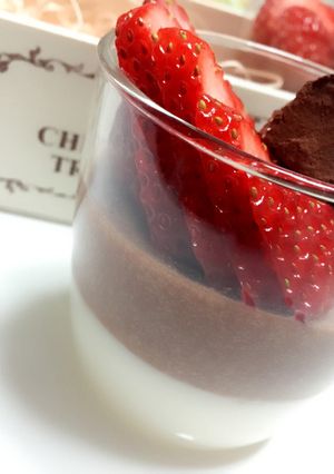 簡単！あま～い！チョコレートムース-レシピのメイン写真