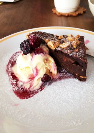 チョコ&ナッツたっぷりのチョコケーキ☆-レシピのメイン写真