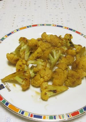 カリフラワーの簡単な醤油炒め-レシピのメイン写真