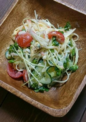 具沢山サラスパ-レシピのメイン写真